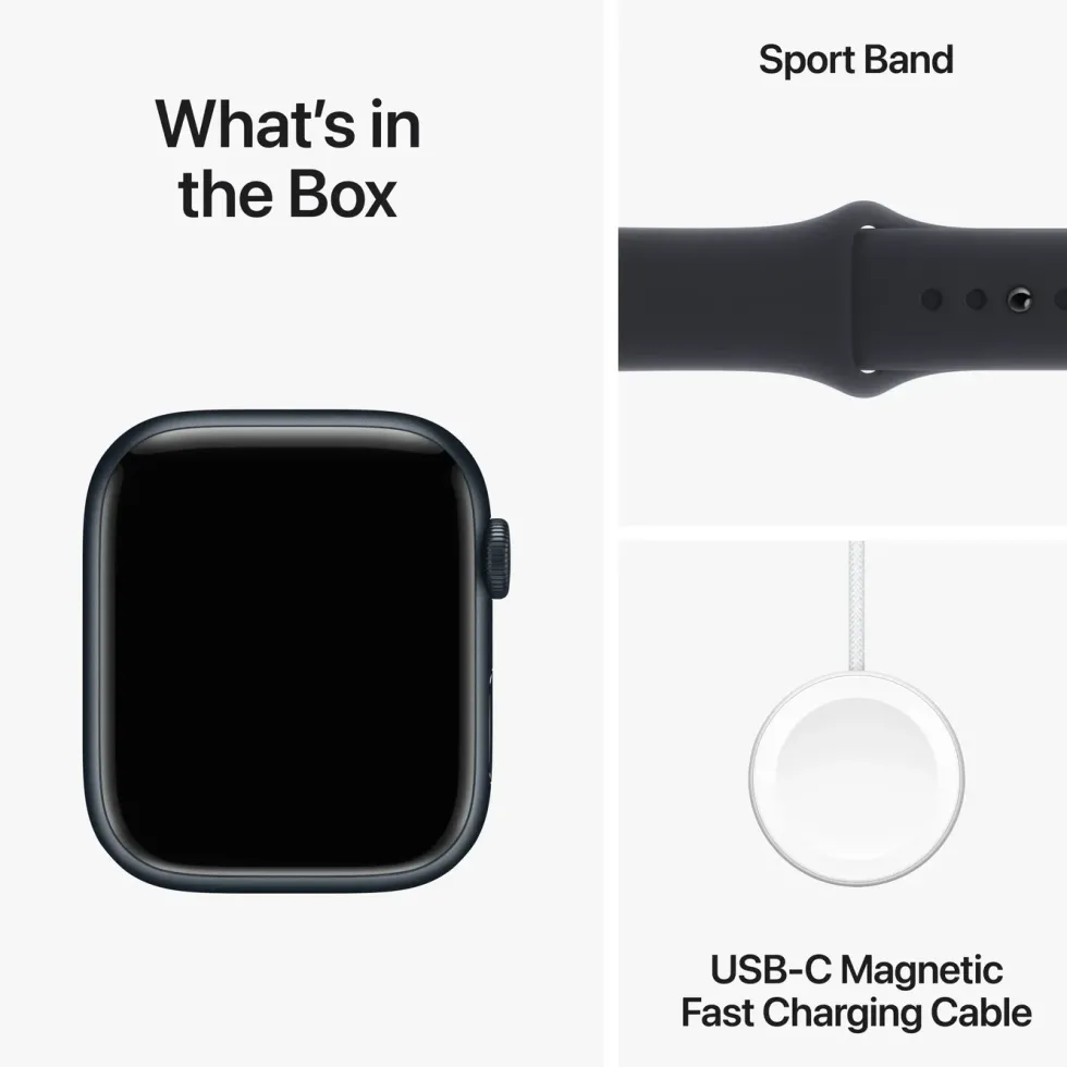 Apple Watch Series 9 GPS 45 mm Midnight M/L