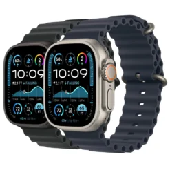 Apple Watch Ultra 2 GPS + Cellular Natural Titanium Case med Navy Ocean band