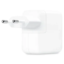 Apple 35 W usb-c-strömadapter med två portar