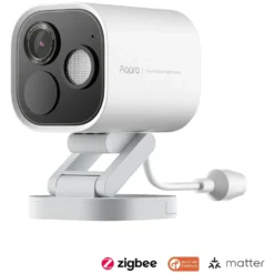 Aqara Camera Hub G5 Pro (PoE) – Övervakningskamera med inbyggd smart hem-hubb Vit