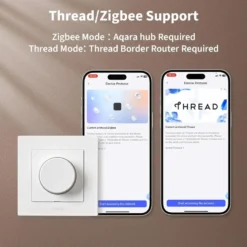 Aqara Dimmer Switch H2 EU – smart dimmer med vridreglage Vit