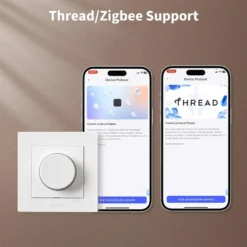 Aqara Dimmer Switch H2 EU – smart dimmer med vridreglage Grå