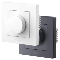 Aqara Dimmer Switch H2 EU – smart dimmer med vridreglage Grå