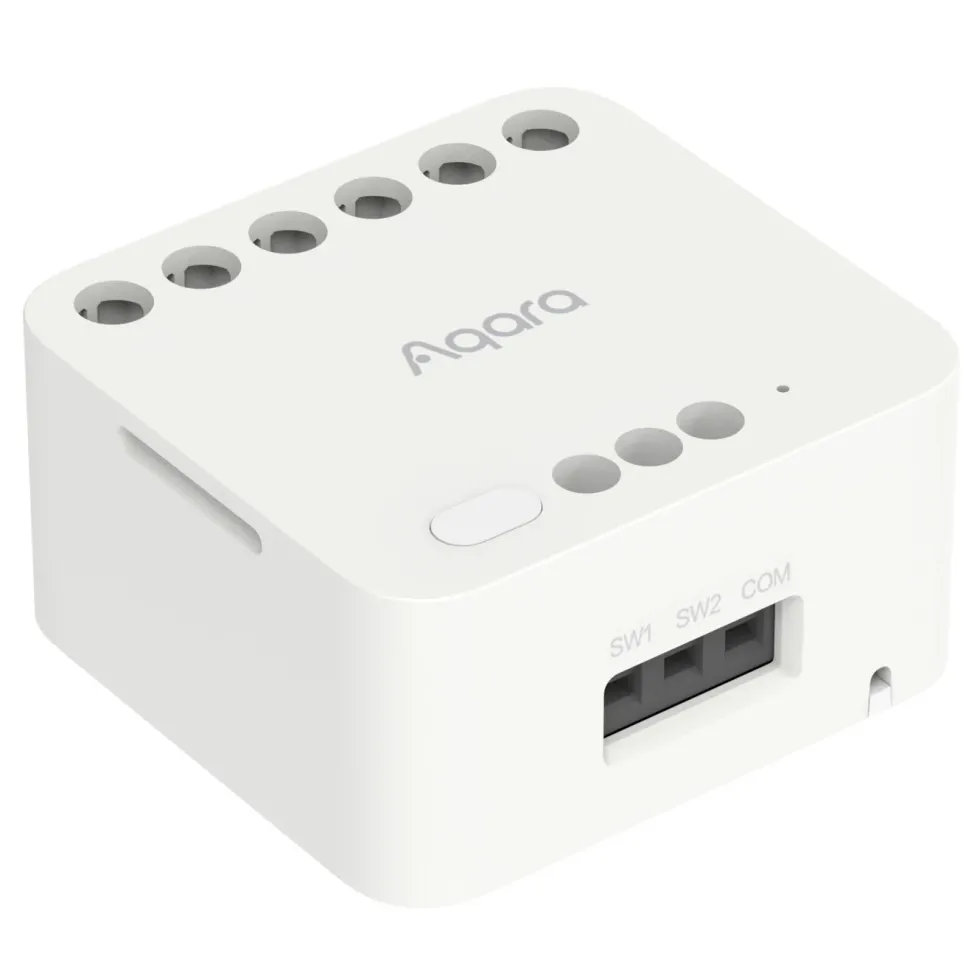 Aqara Dual Relay Module T2 Zigbee-fjärrströmbrytare