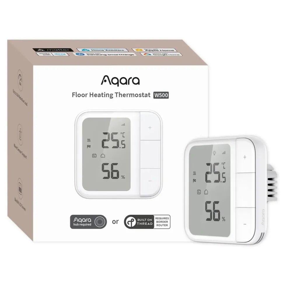 Aqara Floor Heating Thermostat W500 Vit