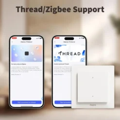 Aqara Light Switch H2 EU – smart strömbrytare med 1 kanal Vit