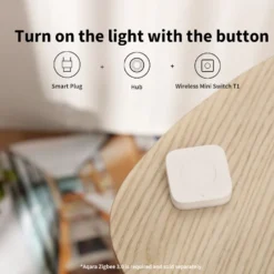 Aqara T1 Mini Wireless Switch Trådlös Fjärrströmbrytare