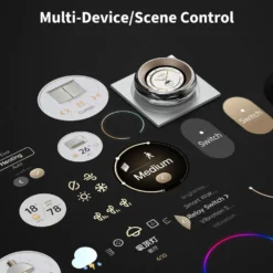 Aqara Touchscreen Dial V1 EU – smart strömbrytare med pekskärm