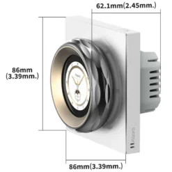 Aqara Touchscreen Dial V1 EU – smart strömbrytare med pekskärm