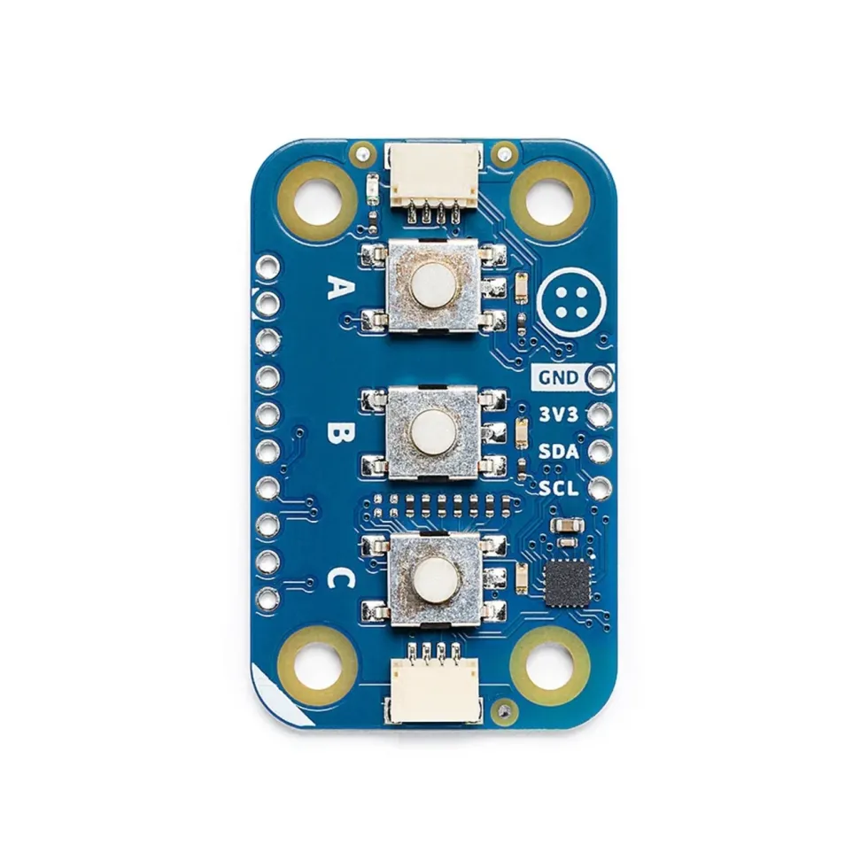 Arduino Modulino Buttons – knappmodul med LED-indikering
