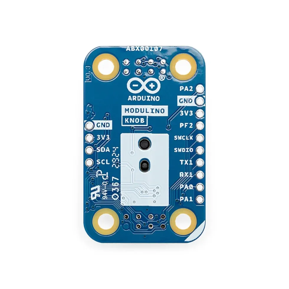 Arduino Modulino Knob – vridgivare med tryckknapp