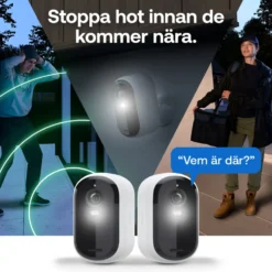 Arlo Essential 3 HD – Trådlös övervakningskamera 3-pack