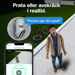 Arlo Essential 3 2K PTZ – Trådlös övervakningskamera 2-pack