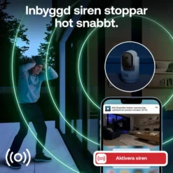 Arlo Essential 3 2K PTZ – Övervakningskamera inomhus 2-pack