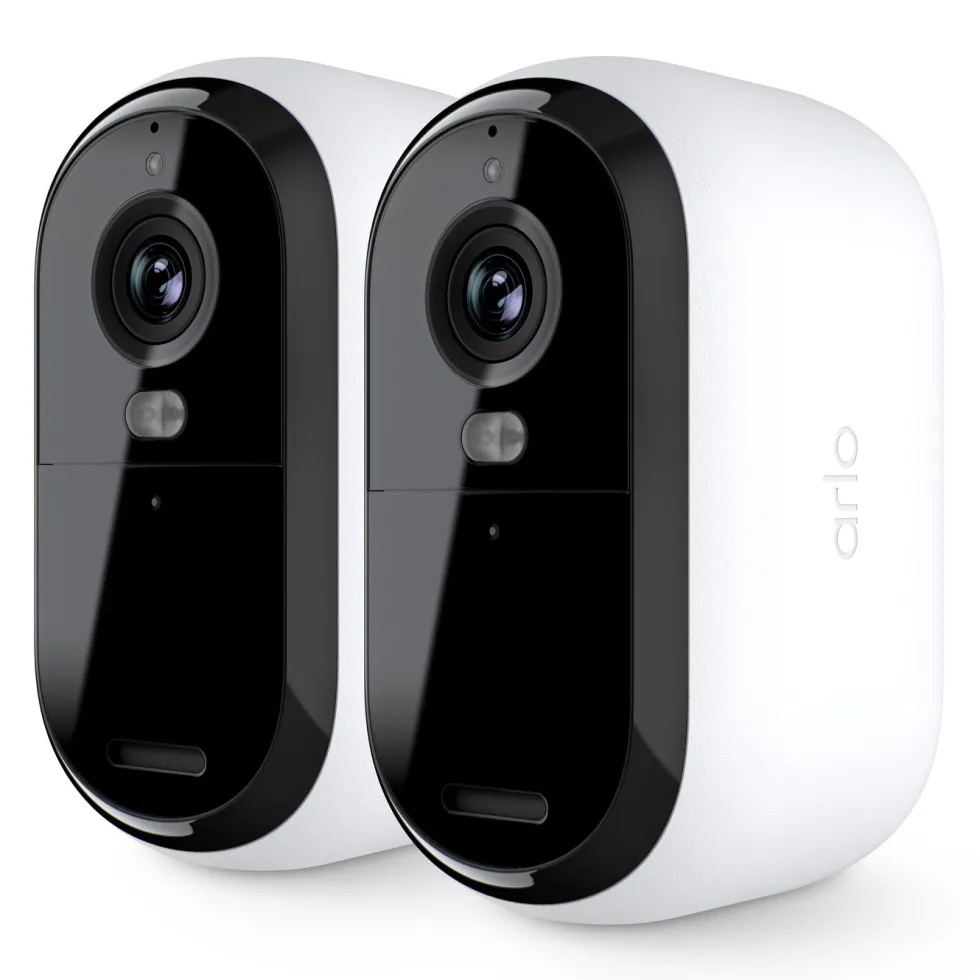 Arlo Essential 3 2K – Trådlös övervakningskamera 2-pack