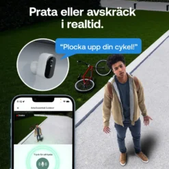 Arlo Essential 3 2K – Trådlös övervakningskamera 2-pack