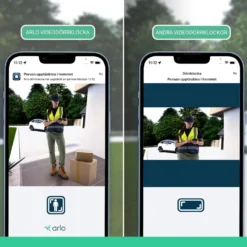 Arlo Essential 2K trådlös videodörrklocka med Chime 2
