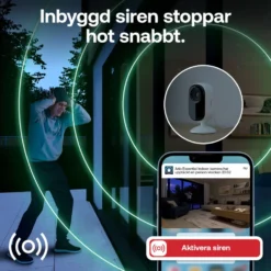 Arlo Essential 3 2K – Övervakningskamera inomhus 2-pack