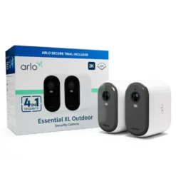 Arlo Essential 2K XL Övervakningskamera 2-pack