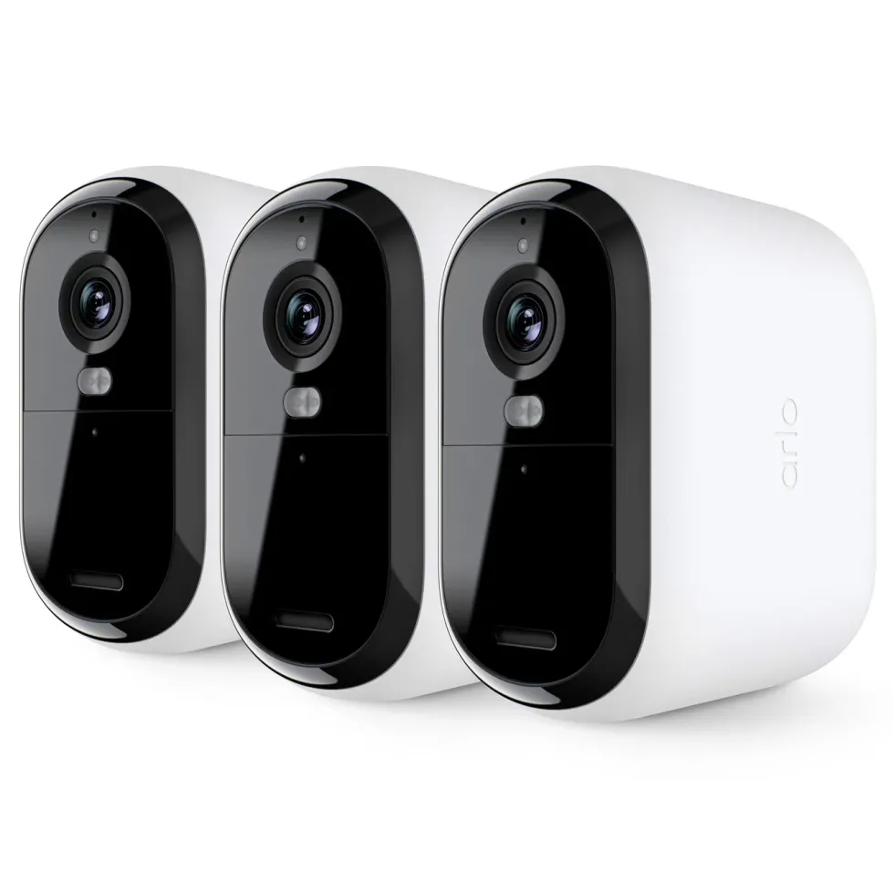 Arlo Essential 3 XL 2K – Trådlös övervakningskamera 3-pack