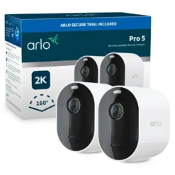 Arlo Pro 5 Spotlight – Trådlös övervakningskamera 2-pack