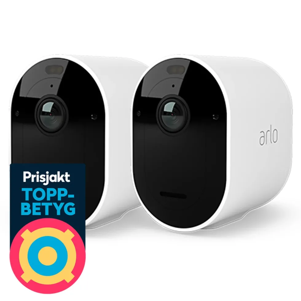 Arlo Pro 5 Spotlight – Trådlös övervakningskamera 2-pack