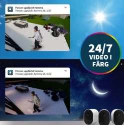 Arlo Pro 5 Spotlight – Trådlös övervakningskamera 2-pack