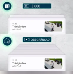 Arlo Pro 5 Spotlight – Trådlös övervakningskamera 2-pack