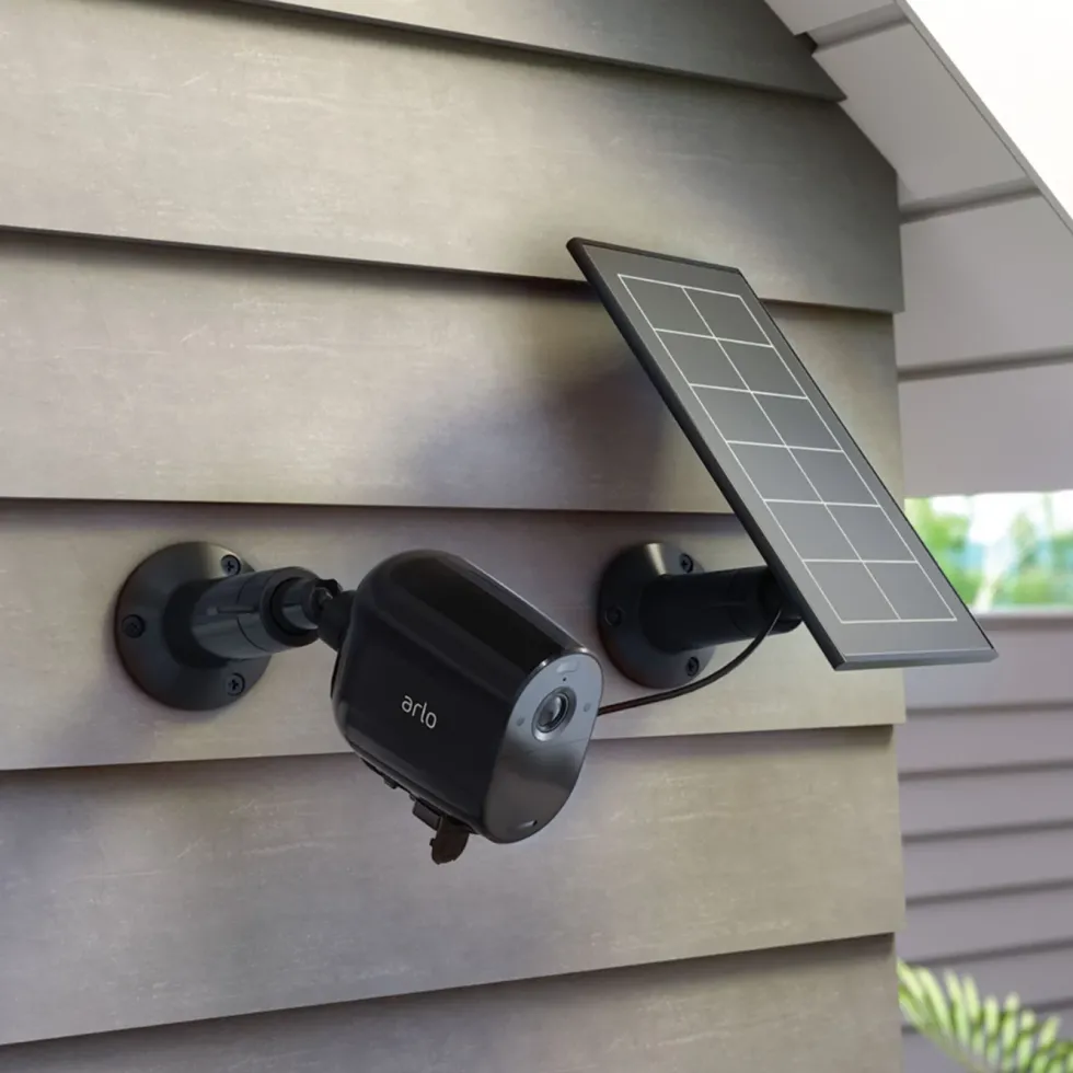 Arlo Solpanel för övervakningskamera Svart