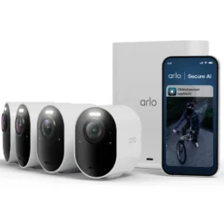 Arlo Ultra 3 4K – Trådlös övervakningskamera 4-pack