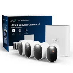 Arlo Ultra 3 4K – Trådlös övervakningskamera 4-pack