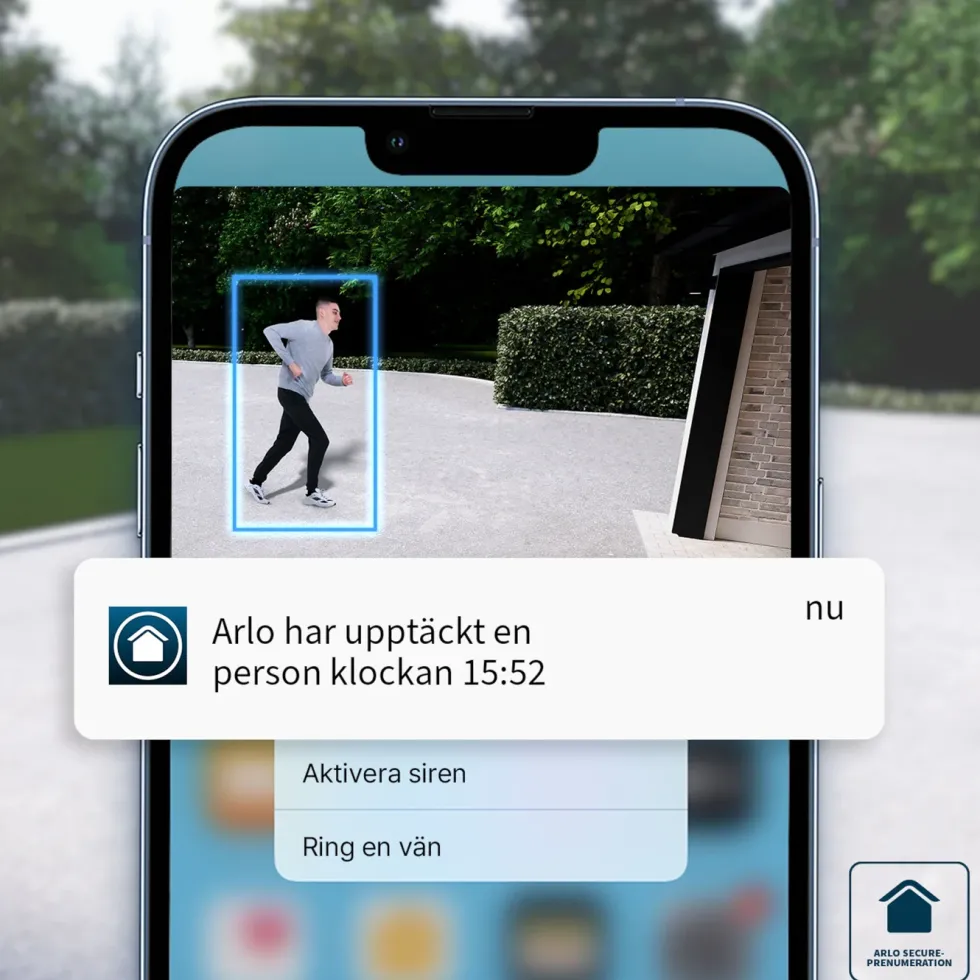 Arlo Ultra 2 Spotlight – Trådlös övervakningskamera 1-pack Vit