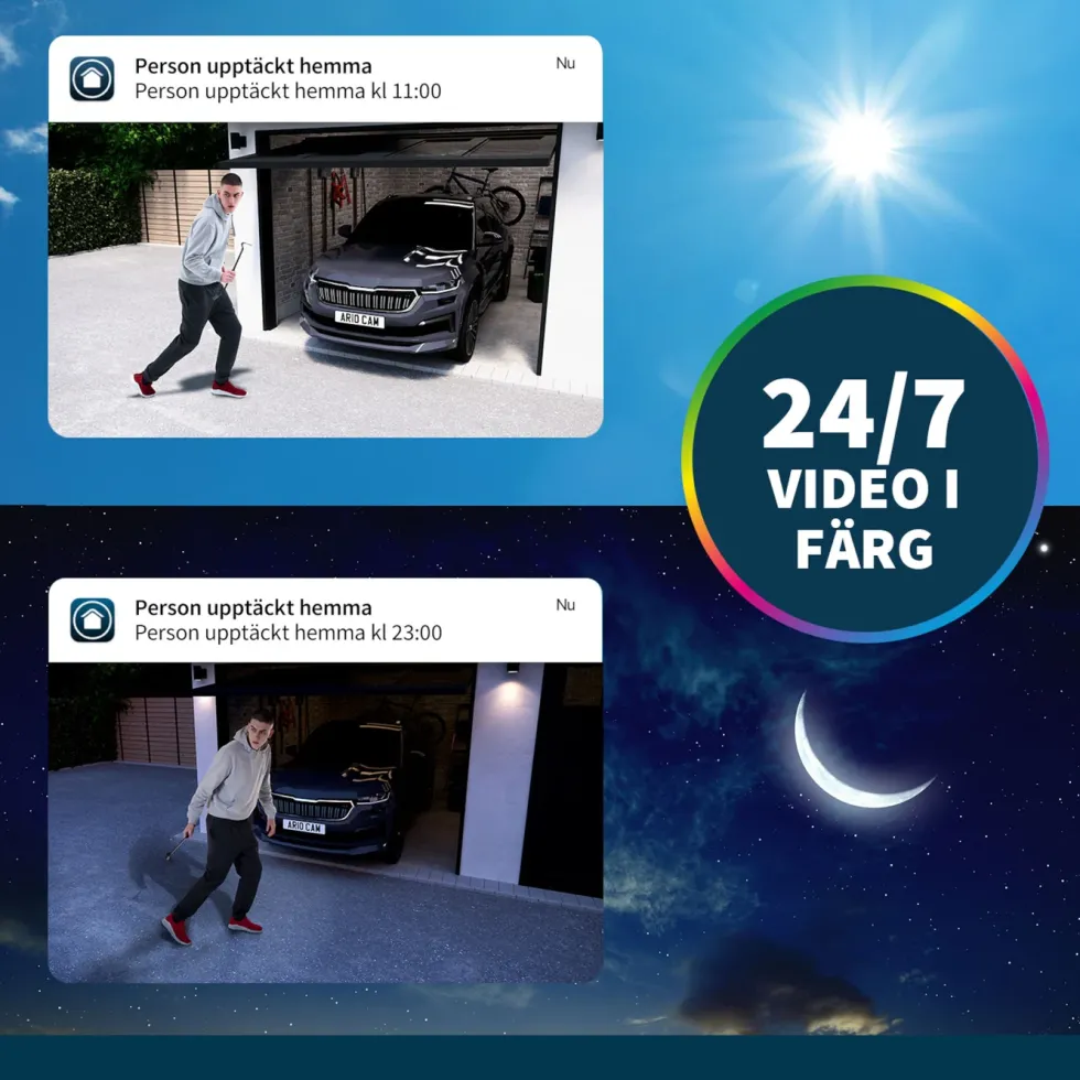 Arlo Ultra 2 Spotlight – Trådlös övervakningskamera 1-pack Vit