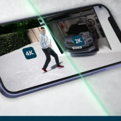 Arlo Ultra 2 Spotlight – Trådlös övervakningskamera 2-pack Svart