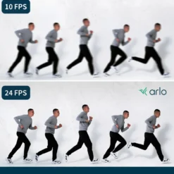 Arlo Ultra 2 Spotlight – Trådlös övervakningskamera 2-pack Svart