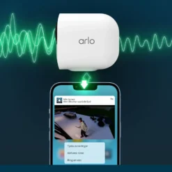 Arlo Ultra 2 Spotlight – Trådlös övervakningskamera 2-pack Svart