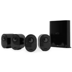 Arlo Ultra 2 Spotlight – Trådlös övervakningskamera 4-pack Svart
