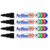 Artline Märkpenna 90 Svart 4-pack