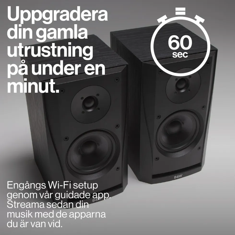 Atonemo Streamplayer nätverksstreamer Svart