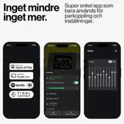 Atonemo Streamplayer nätverksstreamer Svart