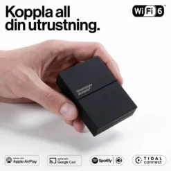 Atonemo Streamplayer nätverksstreamer Svart