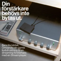 Atonemo Streamplayer nätverksstreamer Svart
