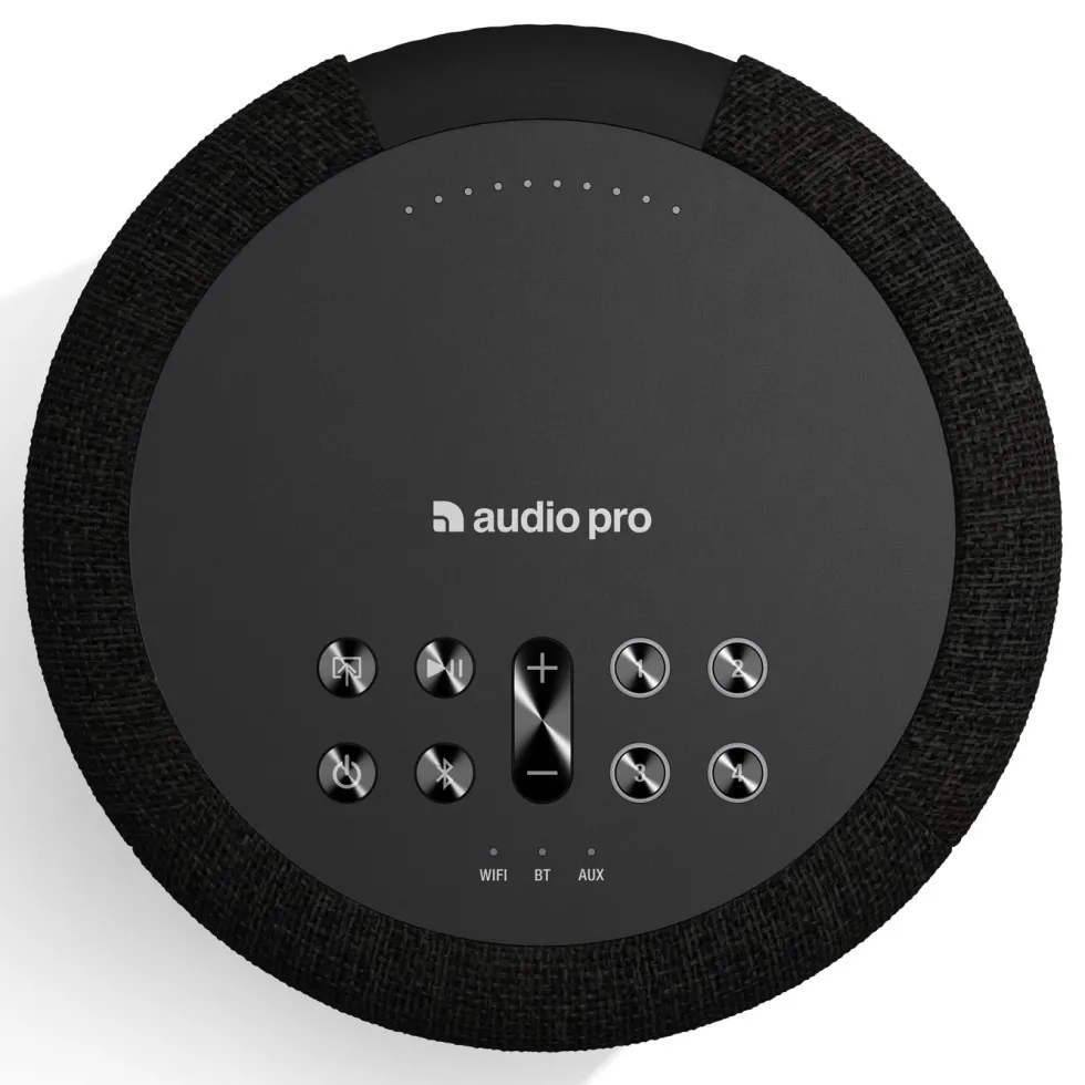 Audio Pro A10 MKII Multiroom-högtalare Svart