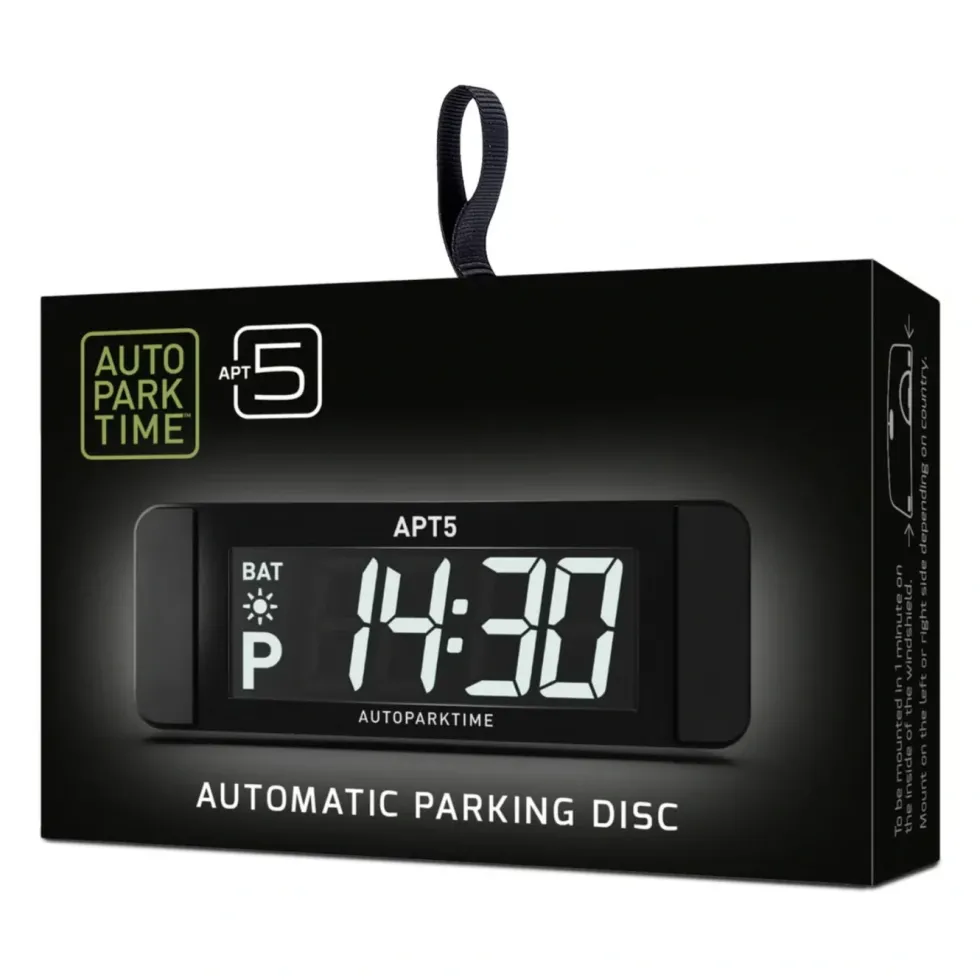 Auto park time APT5 Automatisk p-skiva