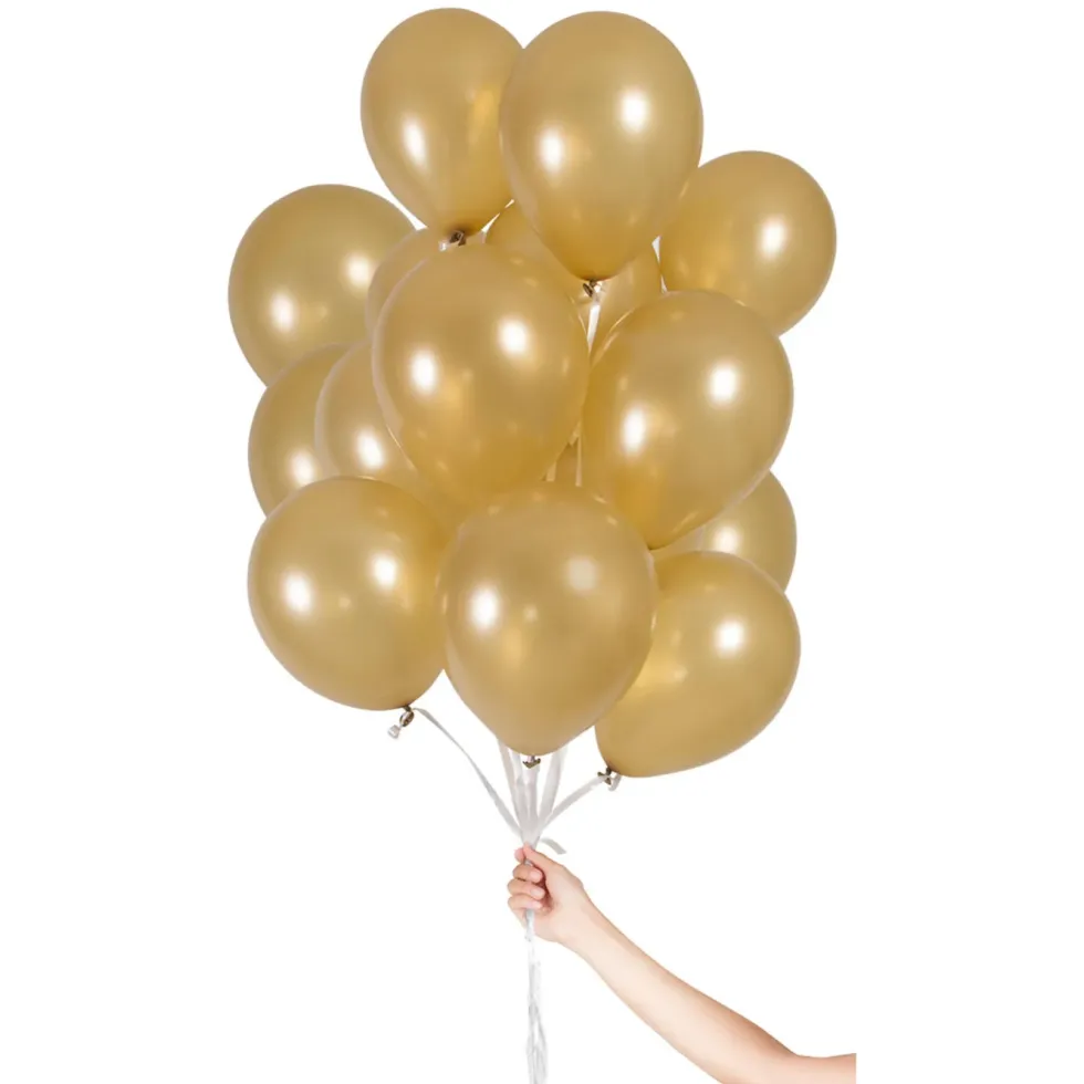 Ballonger 30-pack Guld