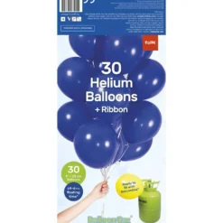 Ballonger 30-pack Mörkblå