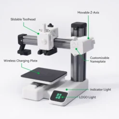 Bambu Lab 3D-kit för trådlös laddare