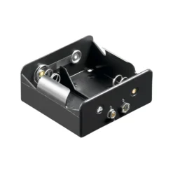 Batterihållare för 2x D med batterikontakt