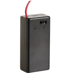 Batterihållare med switch för 9 V