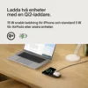 Belkin BoostCharge Pro 2-in-1 med Qi2 15 W Svart